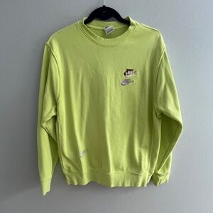 Nike mens crew neck sweatshirt size Medium